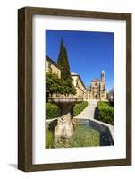 The Sacred Chapel of El Salvador in Plaza De Vazquez De Molina with Parador Hotel to Left, Ubeda-Carlos Sanchez Pereyra-Framed Photographic Print