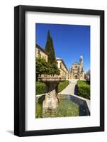 The Sacred Chapel of El Salvador in Plaza De Vazquez De Molina with Parador Hotel to Left, Ubeda-Carlos Sanchez Pereyra-Framed Photographic Print