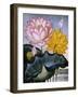 The Sacred Egyptian Bean (Lotus)-null-Framed Art Print