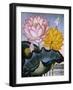 The Sacred Egyptian Bean (Lotus)-null-Framed Art Print