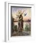 The Sacred Elephant (Pér)-Gustave Moreau-Framed Giclee Print