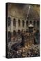 The Sacred Fire of Jerusalem-Eugène Girardet-Stretched Canvas