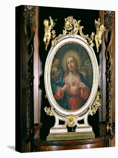 The Sacred Heart of Christ, from the Boarding School Chapel, 1766-Giuseppe Varotti-Stretched Canvas
