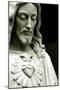 The Sacred Heart of Jesus, 19th Century-null-Mounted Photographic Print