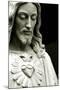 The Sacred Heart of Jesus, 19th Century-null-Mounted Photographic Print