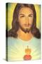 The Sacred Heart of Jesus, 19th Century-null-Stretched Canvas