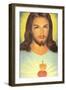 The Sacred Heart of Jesus, 19th Century-null-Framed Giclee Print