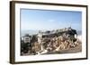 The Sacred Jain Marble Temples, Place of Jain Pilgrimage, Built at the Top of Shatrunjaya Hill-Annie Owen-Framed Photographic Print