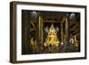 The Sacred Phra Buddha Chinnarat Buddha in the Temple of Wat Phra Si Rattana Mahathat Woramahawihan-Alex Robinson-Framed Photographic Print