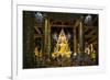 The Sacred Phra Buddha Chinnarat Buddha in the Temple of Wat Phra Si Rattana Mahathat Woramahawihan-Alex Robinson-Framed Photographic Print