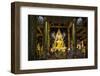 The Sacred Phra Buddha Chinnarat Buddha in the Temple of Wat Phra Si Rattana Mahathat Woramahawihan-Alex Robinson-Framed Photographic Print