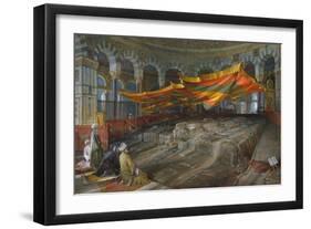 The Sacred Rock, Jerusalem, 1887-William 'Crimea' Simpson-Framed Giclee Print