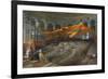 The Sacred Rock, Jerusalem-William Simpson-Framed Giclee Print