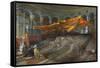 The Sacred Rock, Jerusalem-William Simpson-Framed Stretched Canvas