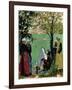 The Sacred Spring in Guidel, C. 1905-Maurice Denis-Framed Giclee Print