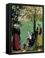 The Sacred Spring in Guidel, C. 1905-Maurice Denis-Framed Stretched Canvas