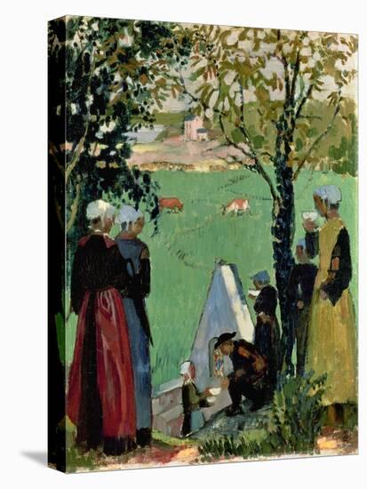 The Sacred Spring in Guidel, C. 1905-Maurice Denis-Stretched Canvas