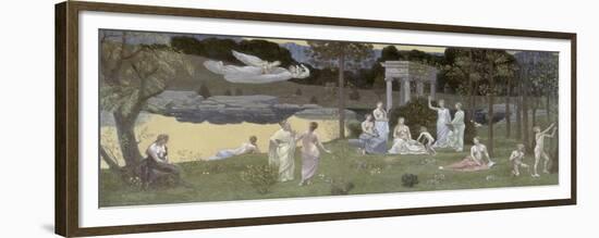 The Sacred Wood Cherished by the Arts and the Muses , 1883-84-Pierre-Joseph Redouté-Framed Giclee Print