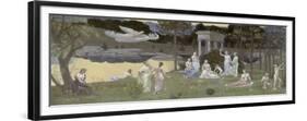 The Sacred Wood Cherished by the Arts and the Muses , 1883-84-Pierre-Joseph Redouté-Framed Giclee Print