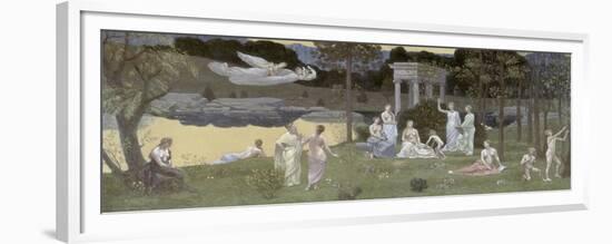 The Sacred Wood Cherished by the Arts and the Muses , 1883-84-Pierre-Joseph Redouté-Framed Giclee Print