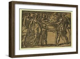 The Sacrifice, Between Ca. 1520 and 1700-Parmigianino-Framed Giclee Print