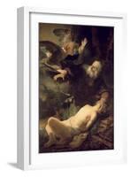 The Sacrifice of Abraham, 1635-Rembrandt van Rijn-Framed Giclee Print