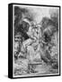 The Sacrifice of Abraham, 1645-Rembrandt van Rijn-Framed Stretched Canvas