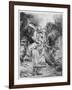 The Sacrifice of Abraham, 1645-Rembrandt van Rijn-Framed Giclee Print