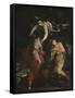 The Sacrifice of Abraham-Giuseppe Maria Crespi-Framed Stretched Canvas