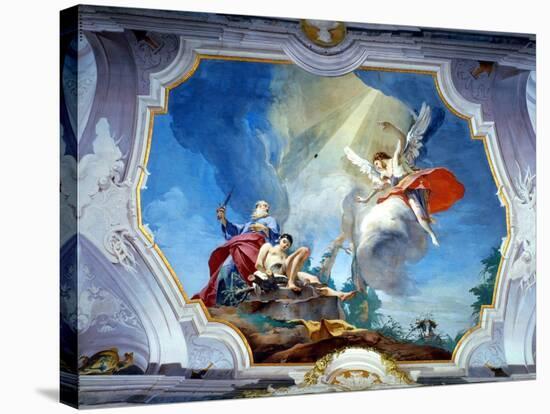 The Sacrifice of Abraham-Giovanni Battista Tiepolo-Stretched Canvas