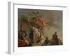 The Sacrifice of Iphigenia, 18th Century-Francesco Fontebasso-Framed Giclee Print