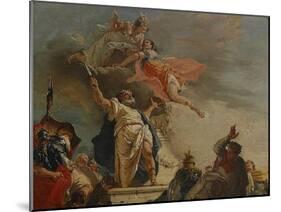 The Sacrifice of Iphigenia, 18th Century-Francesco Fontebasso-Mounted Giclee Print