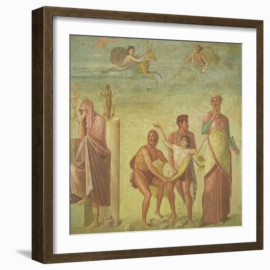 The Sacrifice of Iphigenia-null-Framed Giclee Print