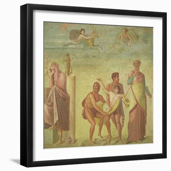 The Sacrifice of Iphigenia-null-Framed Giclee Print