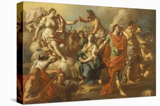 The Sacrifice of Iphigenia-Francesco de Mura-Stretched Canvas