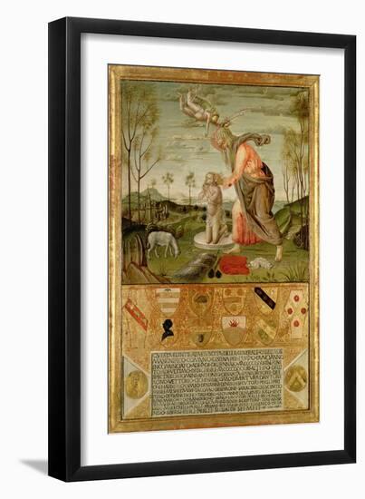 The Sacrifice of Isaac, 1485-Bernardino Fungai-Framed Giclee Print