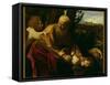 The Sacrifice of Isaac, 1603-Caravaggio-Framed Stretched Canvas