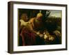 The Sacrifice of Isaac, 1603-Caravaggio-Framed Giclee Print