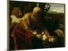 The Sacrifice of Isaac, 1603-Caravaggio-Mounted Giclee Print