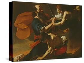 The Sacrifice of Isaac, 1613-Mattia Preti-Stretched Canvas