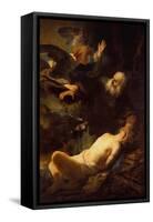 The Sacrifice of Isaac, 1635-Rembrandt van Rijn-Framed Stretched Canvas