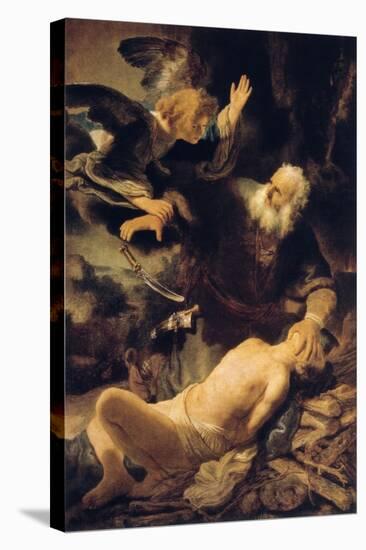 The Sacrifice of Isaac, 1635-Rembrandt van Rijn-Stretched Canvas