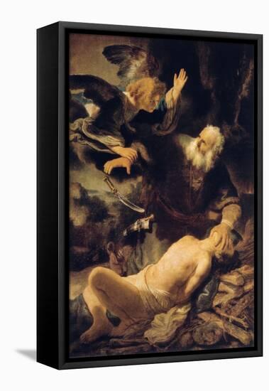 The Sacrifice of Isaac, 1635-Rembrandt van Rijn-Framed Stretched Canvas