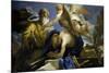 The Sacrifice of Isaac, 1695-1696-Luca Giordano-Mounted Giclee Print