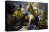 The Sacrifice of Isaac, 1695-1696-Luca Giordano-Stretched Canvas