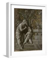 The Sacrifice of Isaac, C.1490-1495-Andrea Mantegna-Framed Giclee Print