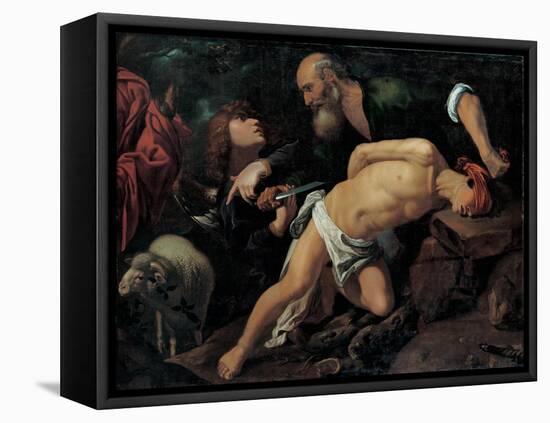 The Sacrifice of Isaac, C. 1615-Pedro Orrente-Framed Stretched Canvas