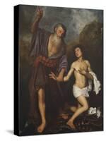 The Sacrifice of Isaac, C.1659 (Oil on Canvas)-Antonio Pereda y Salgado-Stretched Canvas