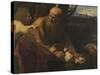 The Sacrifice of Isaac-Caravaggio-Stretched Canvas
