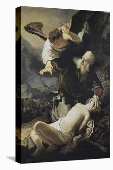 The Sacrifice of Isaac-Rembrandt van Rijn-Stretched Canvas